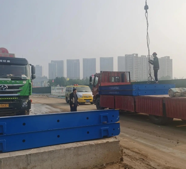 韩强智能地磅电子汽车衡称重调校及注意事项